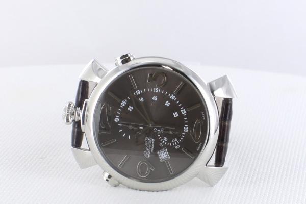 ガガミラノ スーパーコピー シンクロノ46MM THIN CHRONO ステンレス 5097.03BW